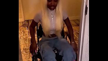 Image Pretty Paraplegic Pussy With Coco Skin Get's Cracked