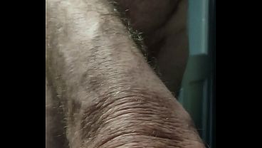 Image Wank in the sink with a finger up my ass