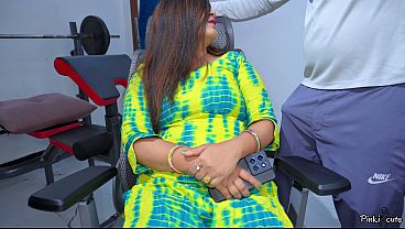 Image 18  Hot Indian stepsister first time fucked hard with stepbro on Chair, she got hot cumshot on Hairy pussy.