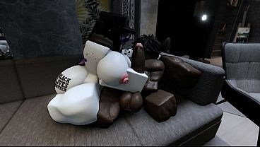 Image From the couch to the bed~ (Roblox blacked)