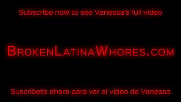Image Slender Latina Fucktoy Vanessa Gets Destroyed