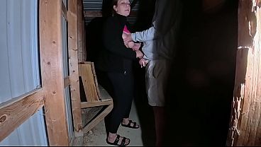 Image Sneaky Sex in Park and Rough Fuck for Wife