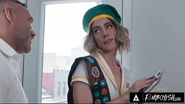 Image FEMBOYISH - Horny DILF Manuel Skye Turns Down Cookies But Pounds Sexy Scout Femboy Cristiano's Ass