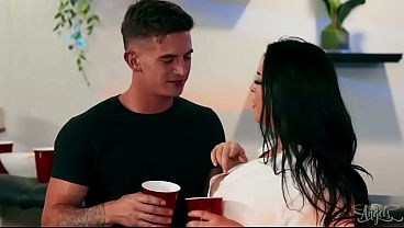 Image TRANS ANGELS - Izzy Wilde Flashes Her Shenis To Trevor Brooks, Leading To Steamy Bedroom Action