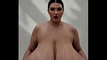 Image (AI GENERATED) Helping big sister with her gigantomastia (EnormoFetishForge)