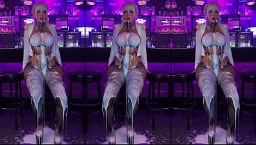 Image Hot Girls in hot high heels like to be covered in cum