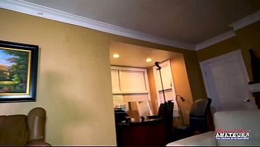 Image Trinity Curvy Brunette Sloppy Deepthroat Blowjob Greedy Cum Swallow!