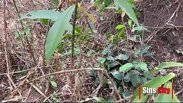 Image Sexy village girl gets fucked in the bush