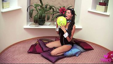 Image Teasing Cofi Milan In Sexy Kitty Outfit Performing Hot Role Playing Stuff!