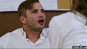Image Naughty boss Maya Woulfe knows how to motivate her big cocked coworker