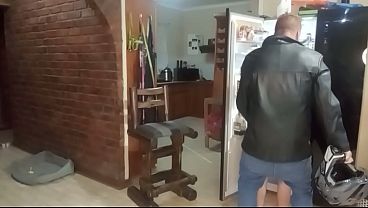 Image Bored and ignored slutty wife fucked in fridge