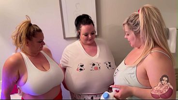 Image huge tit bbws playing with milk