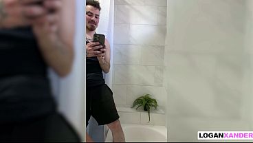 Image Petite Pornstar Ryan Reid Gets Her Ass Fucked in the Shower by Logan Xander