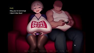 Image Massive tits Bratty Uzaki Chan wants to be your sex Girlfriend Hentai game