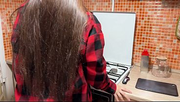 Image Young Sexwife Gets a Load of Thick Cum in Her Mouth