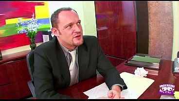 Image Crazy sex between a super sexy secretary and her boss in his office