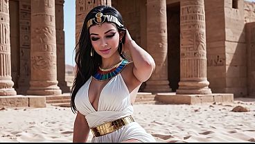 Image Fucking Hard Cleopatra: Tales of Ancient Egypt - AI Interactive Video