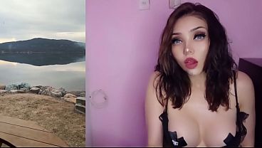 Image De vacaciones con la amante de grandes tetas naturales