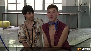 Image Boynapp-ed - Master Explores His Subs Hole Part 2: Flogging Bound Skinny Lad