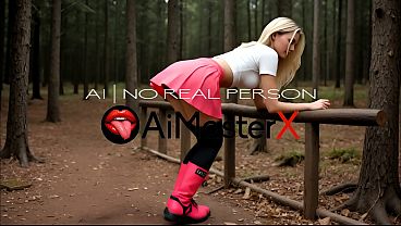 Image A Teen Girl Cheats on her Boyfriend Doggystyle and likes it when a Strange Guy with Big Dick Cum in her pussy - Ai Generated