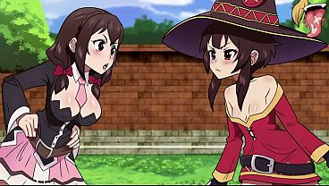 Image HENTAI YunYun Megumin Kazuma THREESOME