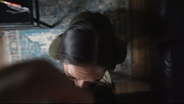Image sloppy asian blowjob and handjob HUGE CUMSHOT IN MOUTH