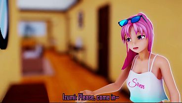 Image [MMD R-18] Izumi and Shiro Meet Their New Neighbours(Made by Enieu)