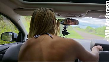 Image I Travel with My Stepsister, She Puts on Her Bikini and I Fuck Her in the Ass Right There on the Road