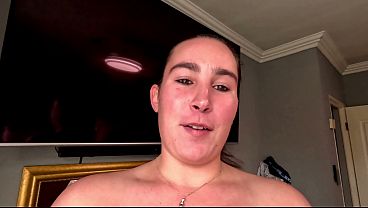 Image UNFAITHFUL HOTWIFE sends CUCKOLD husband selfie BLOWJOB with CUM FACIAL