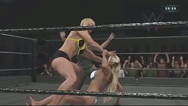 Image WWE 2k25 Tiffany Sratton Dominated for 10 Minutes