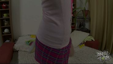 Image Teen Blonde's Ass Gets Opened Wide in Backdoor Fuck
