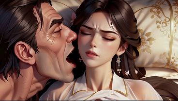 Image A Chinese girl in ancient costume, Best blowjob, 3p, and nipple stimulation, leaving you unable to resist. AI-Generated