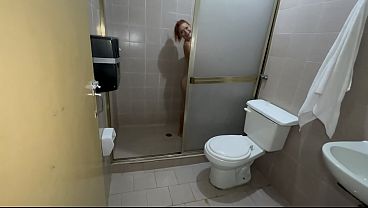 Image Shower sex with an 18-year-old petite. hd porn- mexican- close up- latina- in spanish.