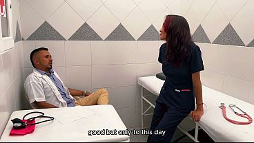 Image Horny nurses lick their patient's ass! - Melani Latina