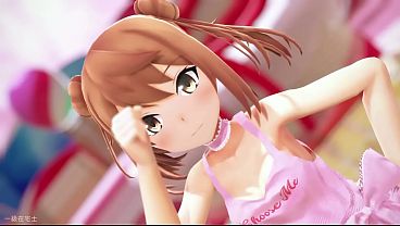 Image Nude Apron Dance - Kasumi, Michishio, Arashio - Chocolate Disco MMD by zaitaku