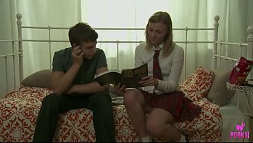 Image Super Horny Rune K & Stunning Christina M Make Out & Get Off!