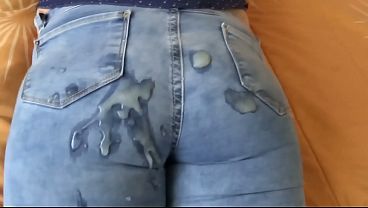 Image Stepson jerks off watching my orgasms and cums, he wants to fuck me