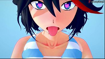 Image Ryuko Matoi hot bikini sex | Killlakill | Full & Pov version on Sheer & PTRN: Fantasyking3