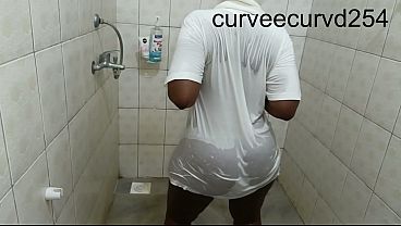 Image we got wet twerkd sucked and fucked: bathroom romance