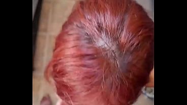 Image Squirting cum all over the face of the naughtiest redhead I've ever met