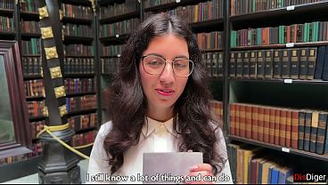 Image Botanist Girl in Glasses Wants to Fuck Instead of Reading Smart Books