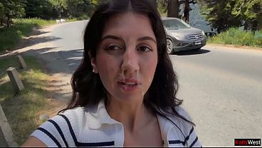 Image Maniac fucked a girl in the bushes and cummed on her face for a public walk with sperm - Cumwalk