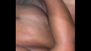 Image African woman with fat pussy masturbates with a dildo.