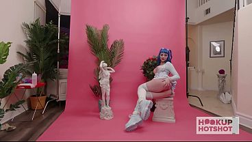 Image BTS - Jewelz Blue Can't Get Enough Of Bryan Gozzling's Hardcore Sex