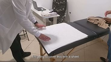 Image Routine anal exam by a real proctologist.