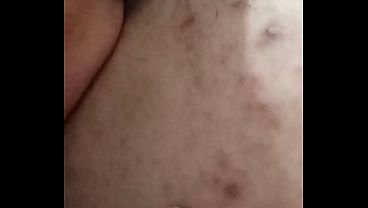 Image Amateur couple with her giving a blowjob until her mouth is full of cum.