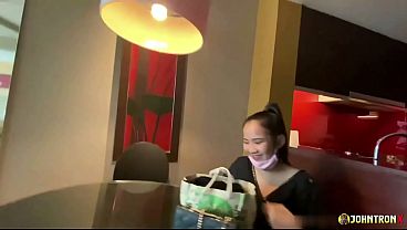Image JohnTronX - Fucking and creampying a quiet sexy Asian babe