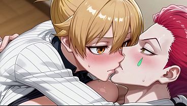 Image Hisoka (HxH) x Yomogi (TA) AI