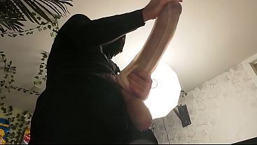 Image Big Thick Cock fucks a Toy and Cums Multiple Times
