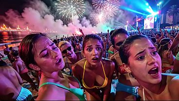 Image My step-cousin shared by random guys on the street during Rio Carnival - AI Interactive Video